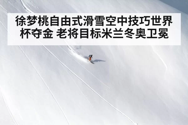 徐梦桃自由式滑雪空中技巧世界杯夺金 老将目标米兰冬奥卫冕